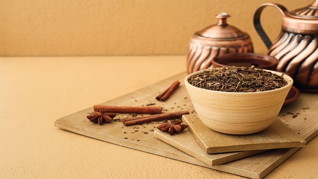 hojicha adalah