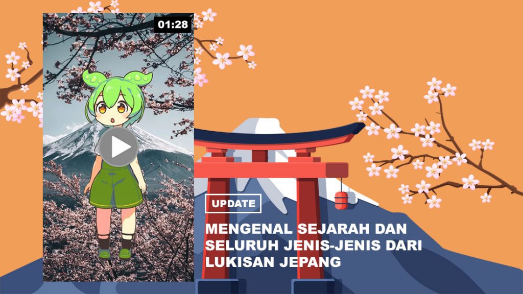 lukisan jepang